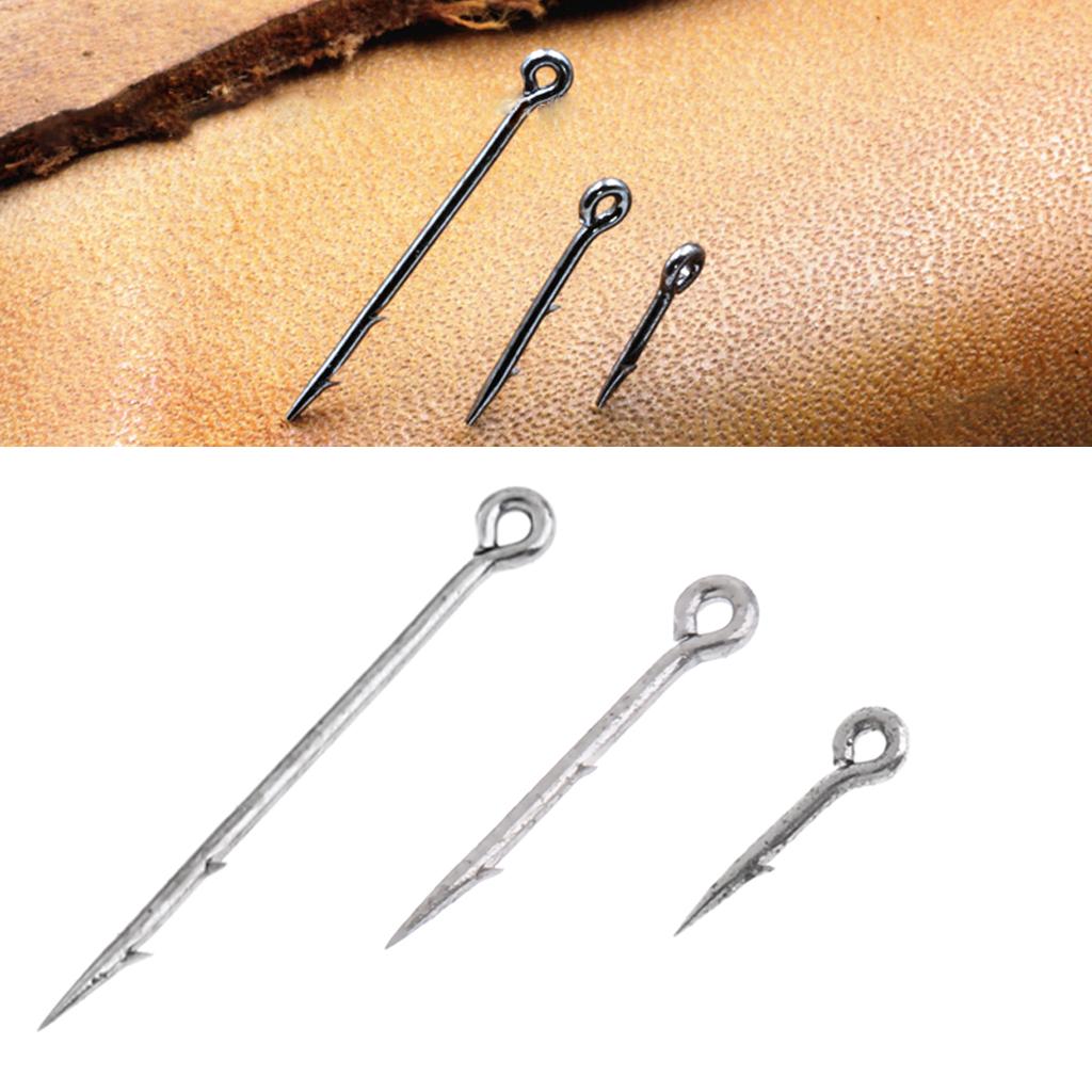 20Pcs High-carbon Steel Sea Fishing Worm Hooks Fishhook Live Bait Hooks S