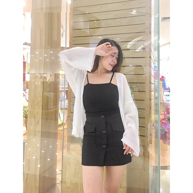 ÁO KHOÁC LEN. MỎNG TAY DÀI