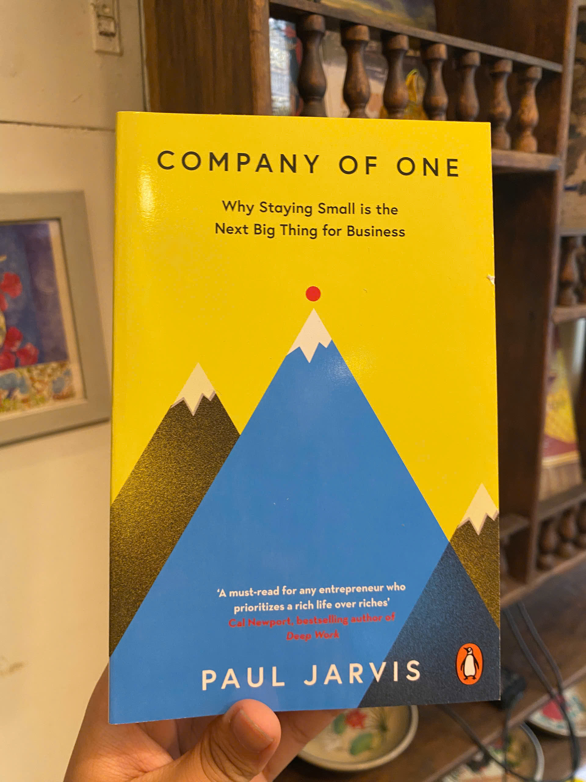 Sách - Company of One by Paul Jarvis - Kinh tế, Kinh doanh tiếng Anh/ Business book in English