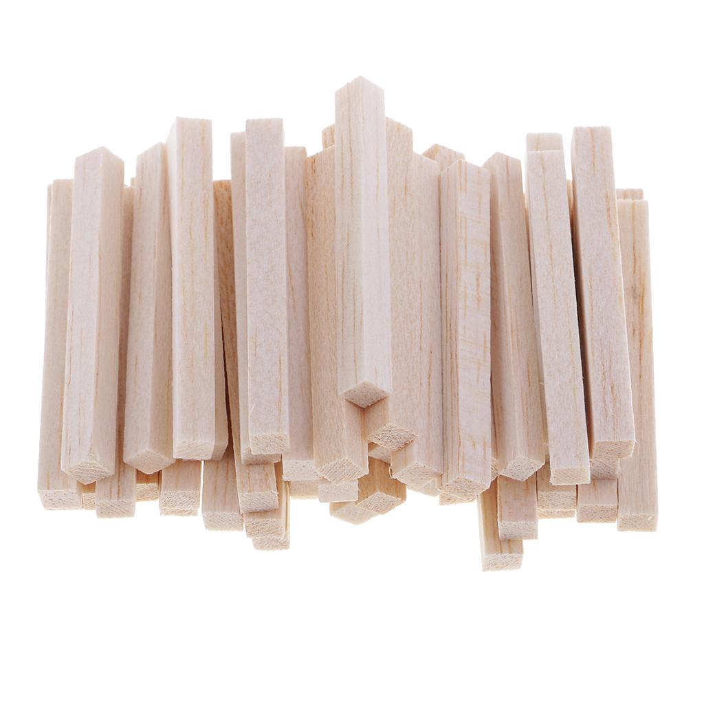 Set 50 Thanh Gỗ Balsa Đa Năng Dùng Làm Đồ Thủ Công
