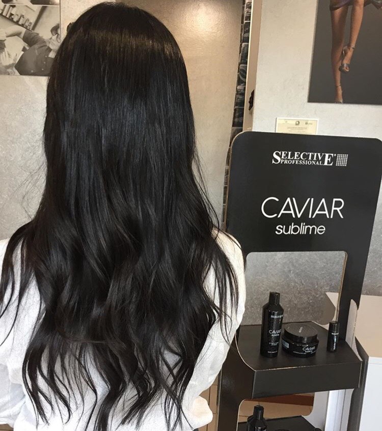 Dầu gội Selective Caviar Sublime Ultimate Luxury shampoo dưỡng ẩm phục hồi tóc chiết xuất trứng cá tầm Ý 250ml