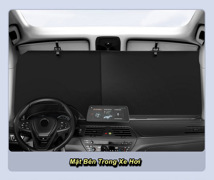 Tấm Che Kính Lái Cách Nhiệt, Chống Nắng Ô Tô AUTO SUNSHADE - Home and Garden