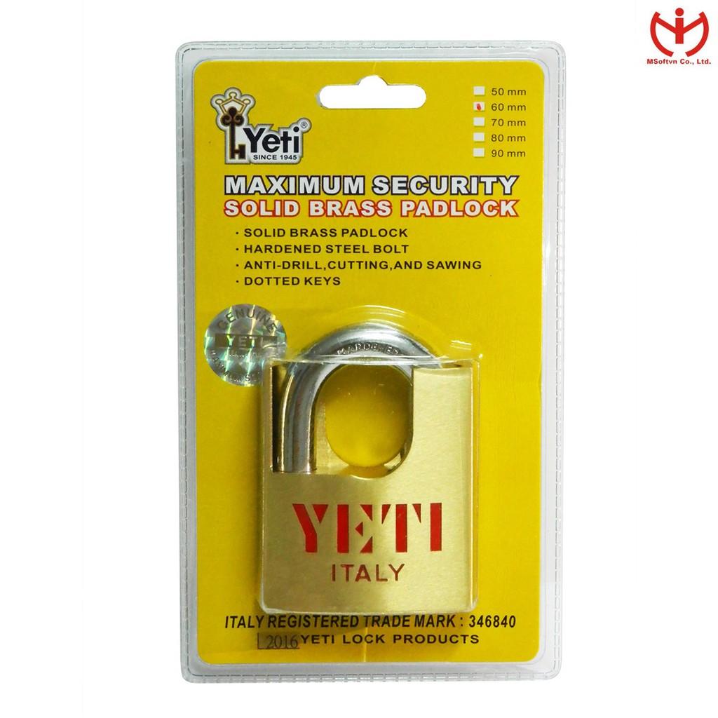 Ổ khóa chống cắt YETI 60mm - MSOFT