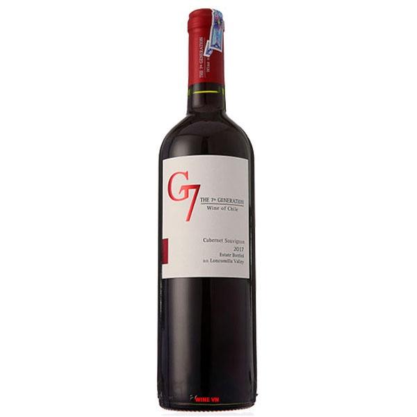 Rượu vang Chile G7 Reserva Cabernet