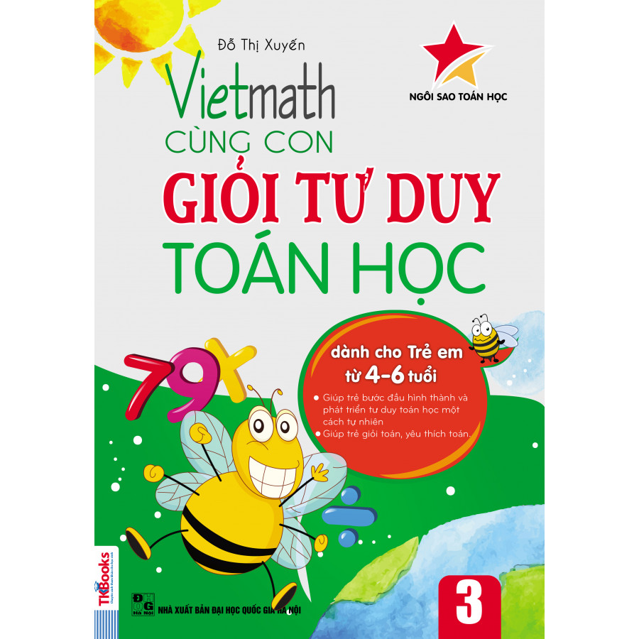 Vietmath - Cùng Con Giỏi Tư Duy Toán Học Tập 3