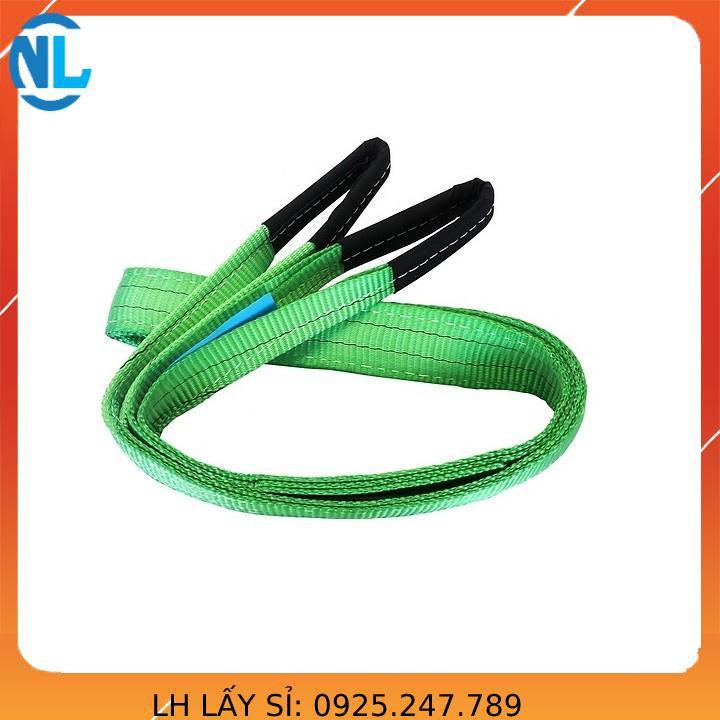 Dây cáp vải cẩu hàng 2 tấn x 4 mét - rộng 5cm