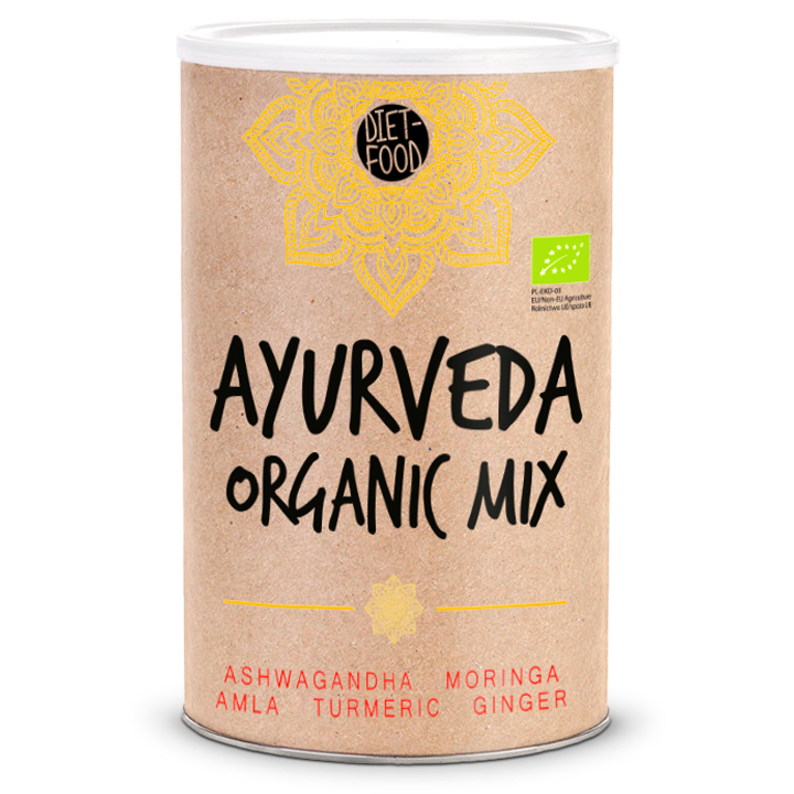 Bột hỗn hợp thảo mộc Ayurveda hữu cơ Diet Food 300g Organic Mix Powder