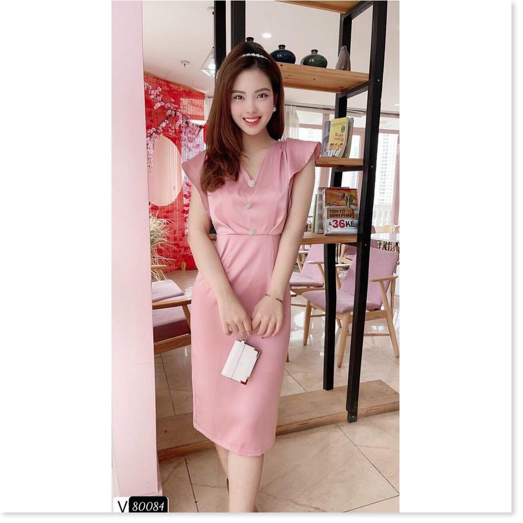 Đầm trượt sang chảnh trẻ trung tôn dáng cho chị em KHANH AN FASHION