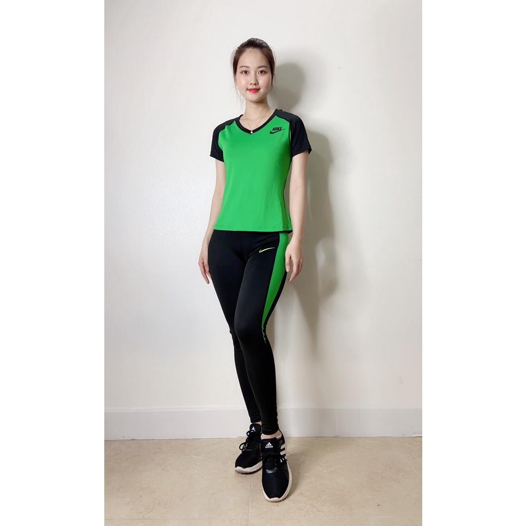 Đồ Tập GYM, Yoga Nữ, Bộ Áo Thể Thao Quần Dài Cao Cấp ODERI MS05- NEKI