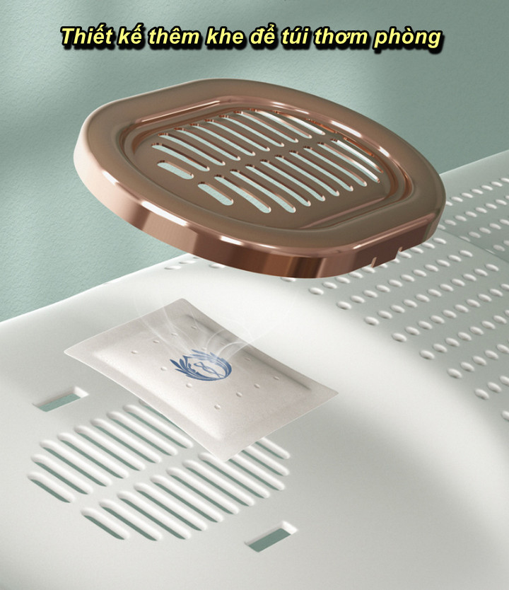 Tấm Chắn Gió Điều Hòa 8D Spacing Air Tạo Hương Thơm - Home and Garden