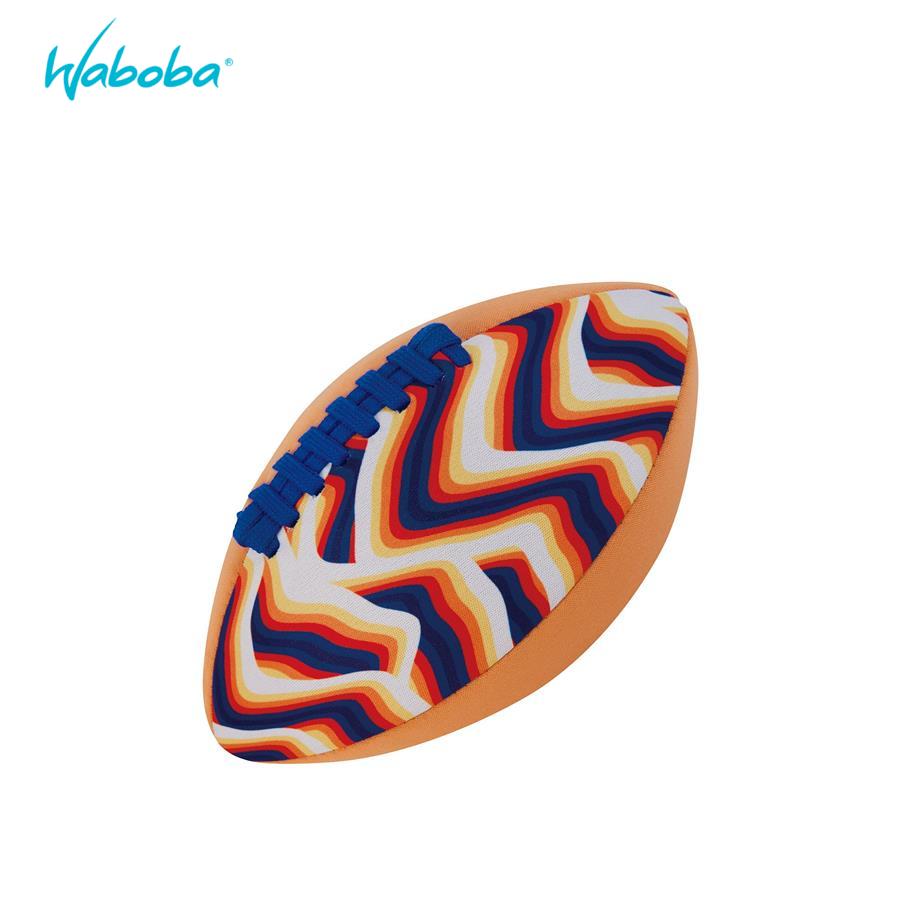 Bóng ném bãi biển unisex Waboba Classic Line 9&quot; Water Football (Blue Palm) - 166C06