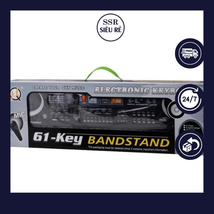 Đàn Piano Điện Tử 61 Phím Kèm mic Cho Bé,