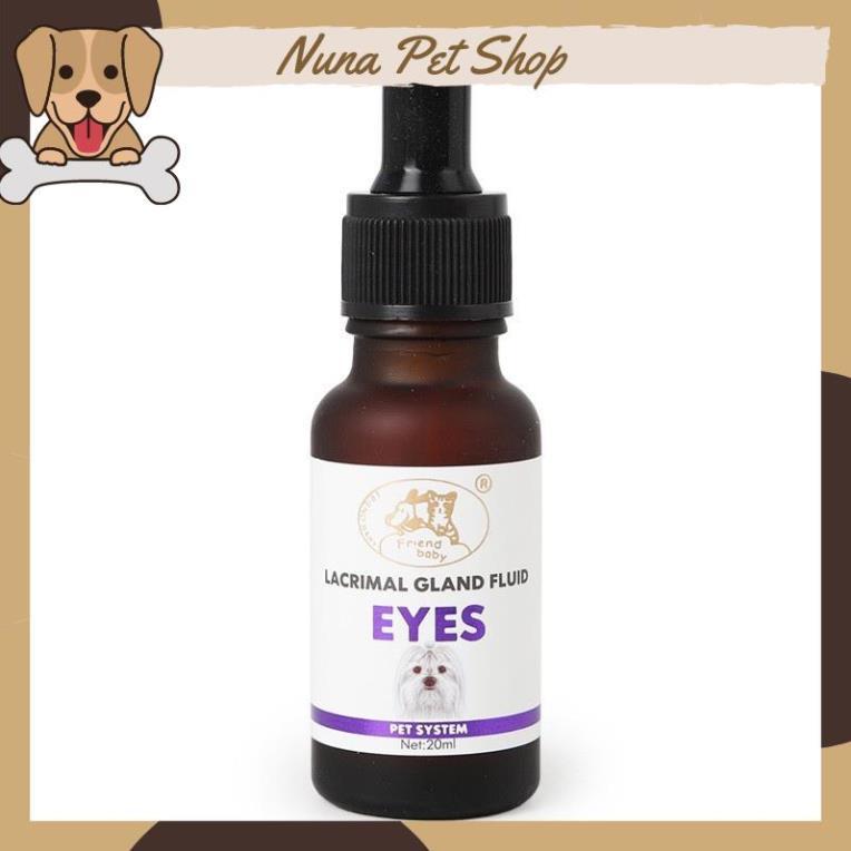 Siro uống chống chảy nước mắt, giảm ố mắt cho chó mèo Lacrimal Gland Fluid Eyes 20ml