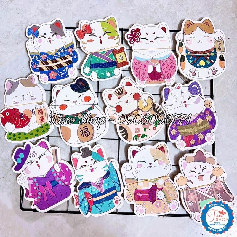 [Set 10 cái] Bao lì xì hoạt hình chibi mix đủ hình khác nhau - Set 2 cái