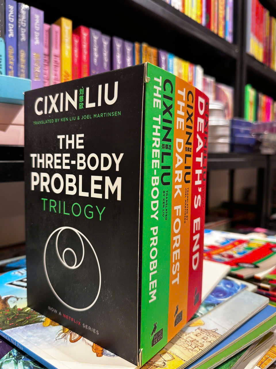 Sách - The Three-Body Problem Boxset by Cixin Liu - Sách tiếng anh, Văn học giả tưởng