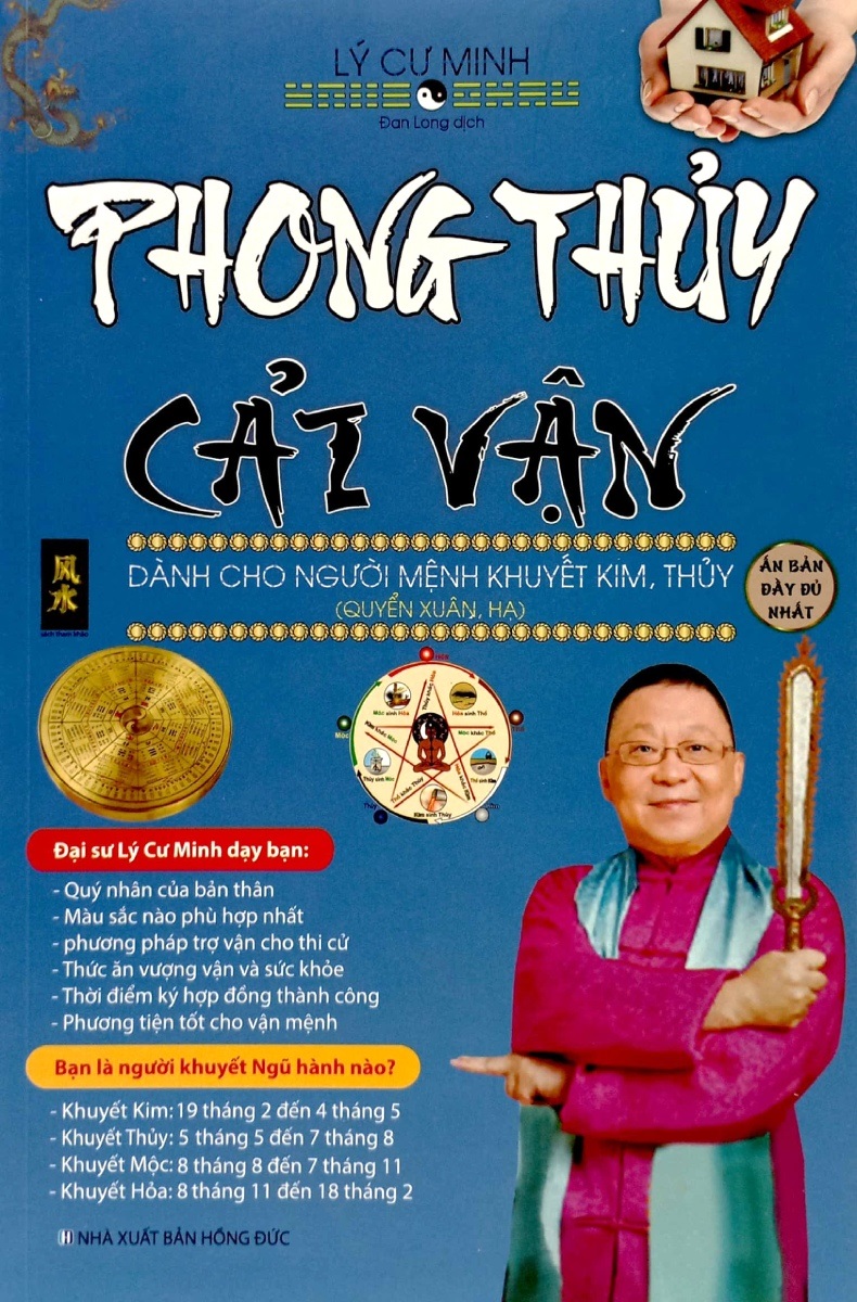 Phong Thủy Cải Vận - Dành Cho Mệnh Khuyết Kim, Thủy (Quyển Xuân, Hạ) - QB