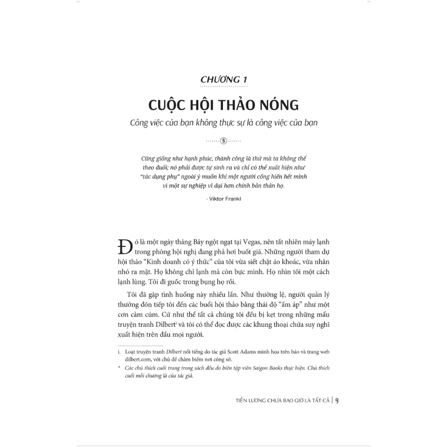 Sách Tiền Lương Chưa Bao Giờ Là Tất Cả