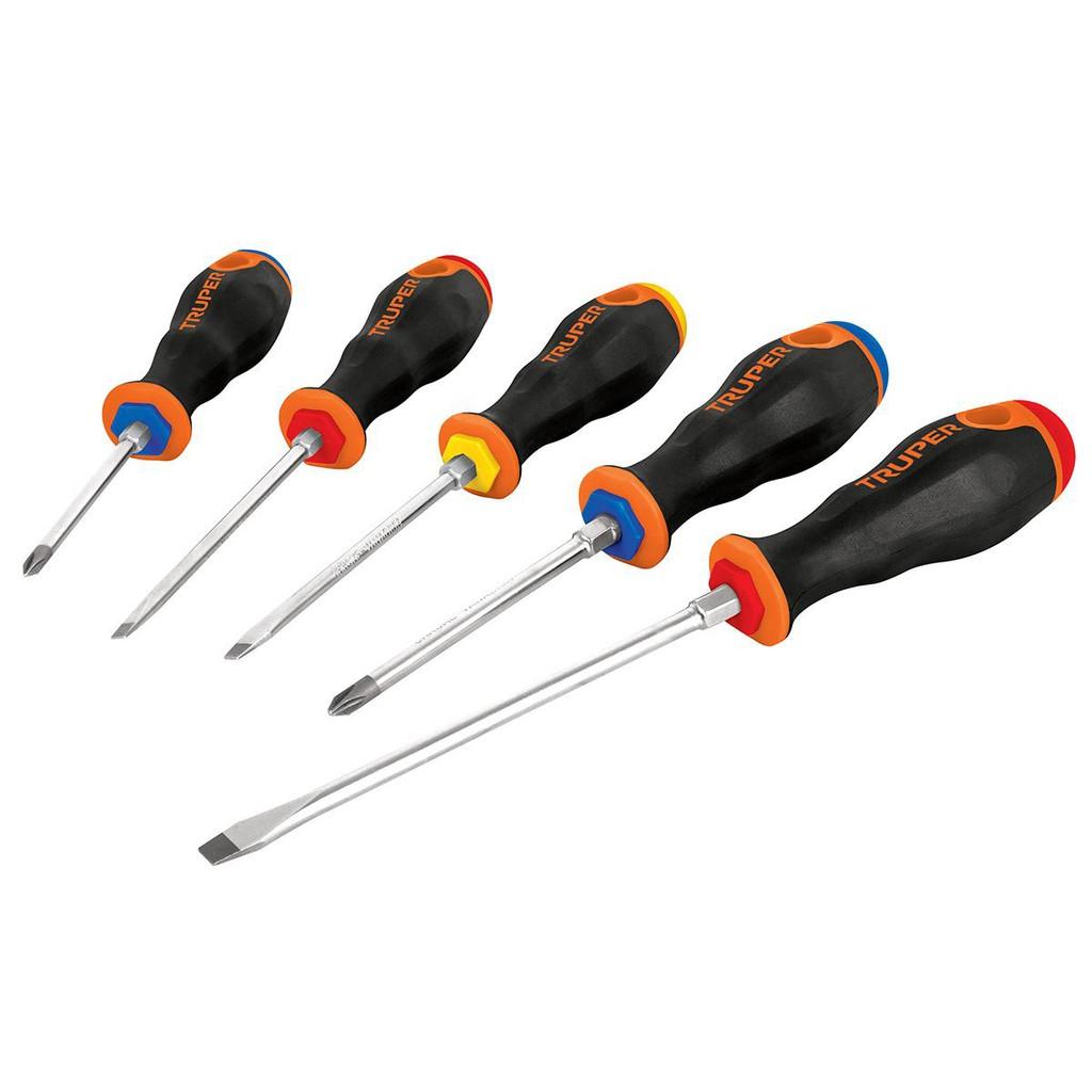 Bộ vít 5 cây có từ Truper DTJ-5B