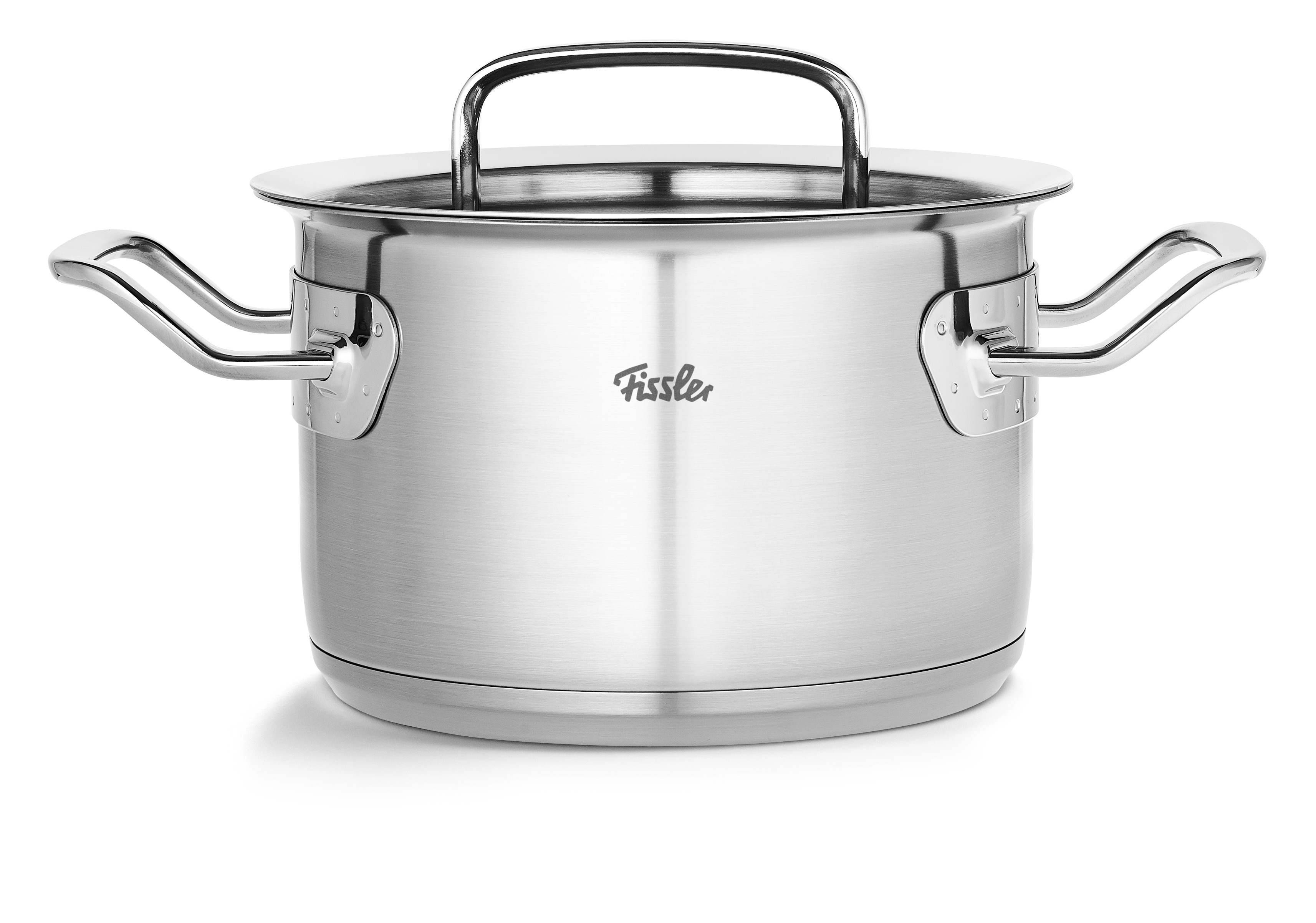 Bộ nồi 3 món Fissler Original Pro nắp inox và Chảo inox Fissler Original Pro size 24cm-Hàng chính hãng