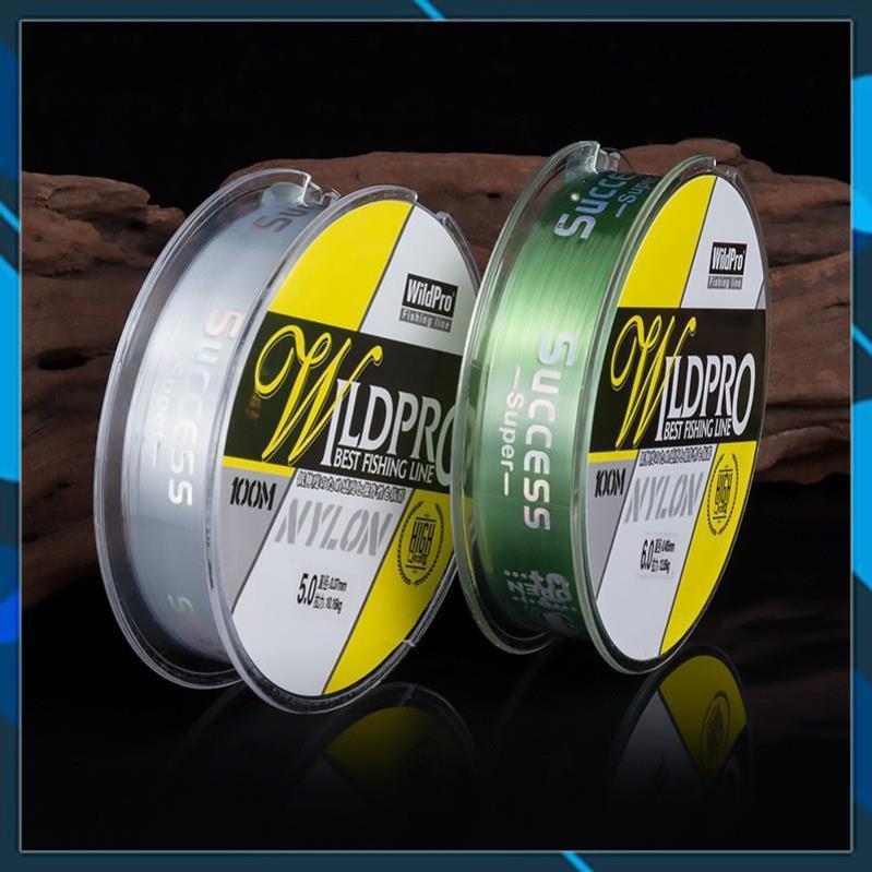 Cước Câu Cá NyLon Wild Pro Siêu Bền Đại Lý Đồ Câu Cá 100m_ Dây Câu Cá