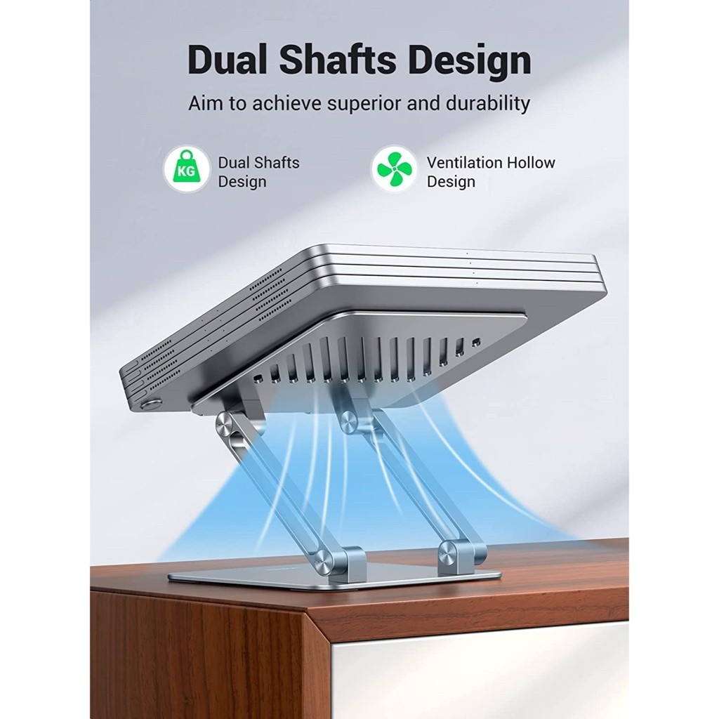 Giá đỡ máy tính UGREEN LP339 -Tỏa nhiệt nhanh chóng -Kích thước có thể tùy chỉnh | 90396 hàng chính hãng