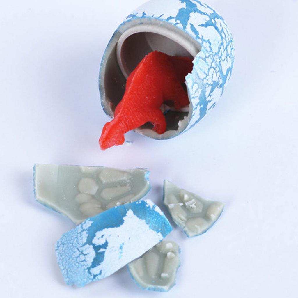 60 Mini Trắng Magic Trứng Khủng Long W Crack Màu DINO Mẫu Nước Nở Đồ Chơi