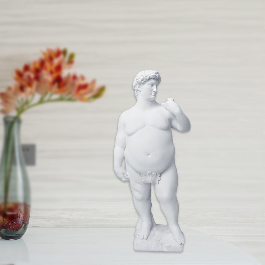 Fat David Statue Greek  David Statue Great Home or Office Decorations