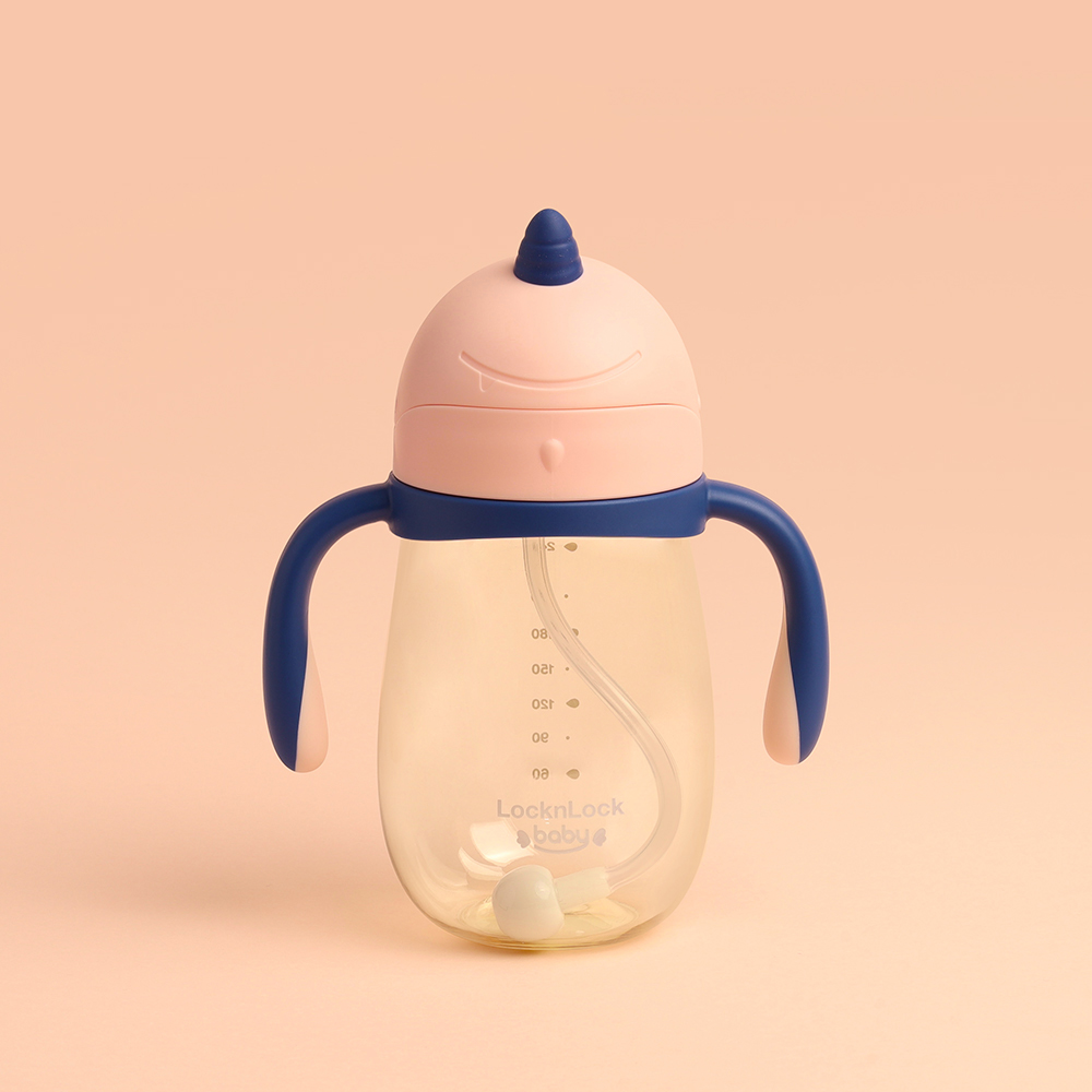 Bình Nhựa Trẻ Em LocknLock Unicorn Kids 330ml - 3 Màu (Xanh Dương, Hồng, Vàng) - HAP911