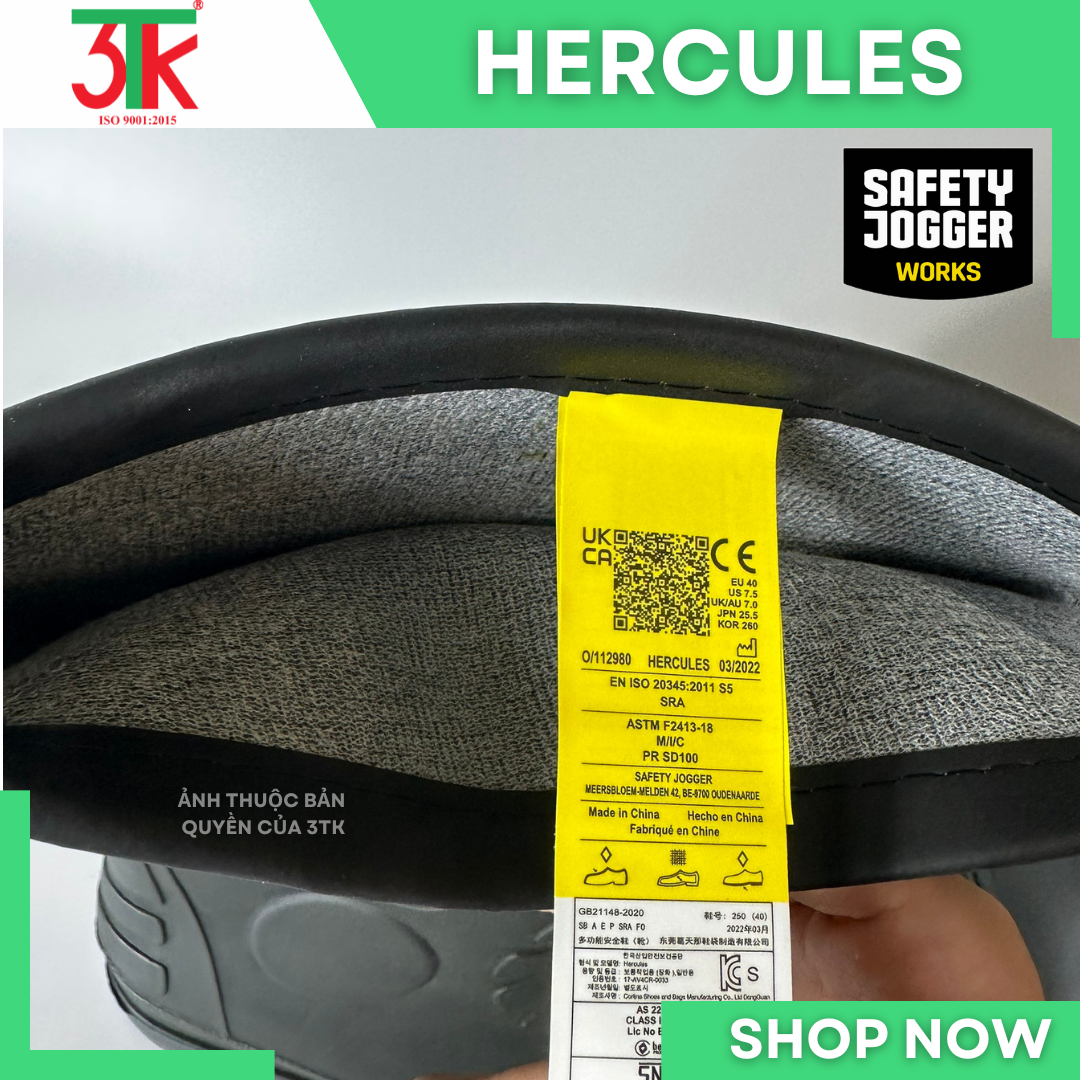 Ủng bảo hộ Safety Jogger Hercules S5