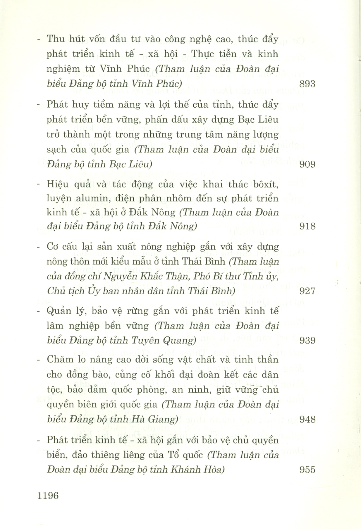Tham Luận Đại Hội Đại Biểu Toàn Quốc Lần Thứ XIII