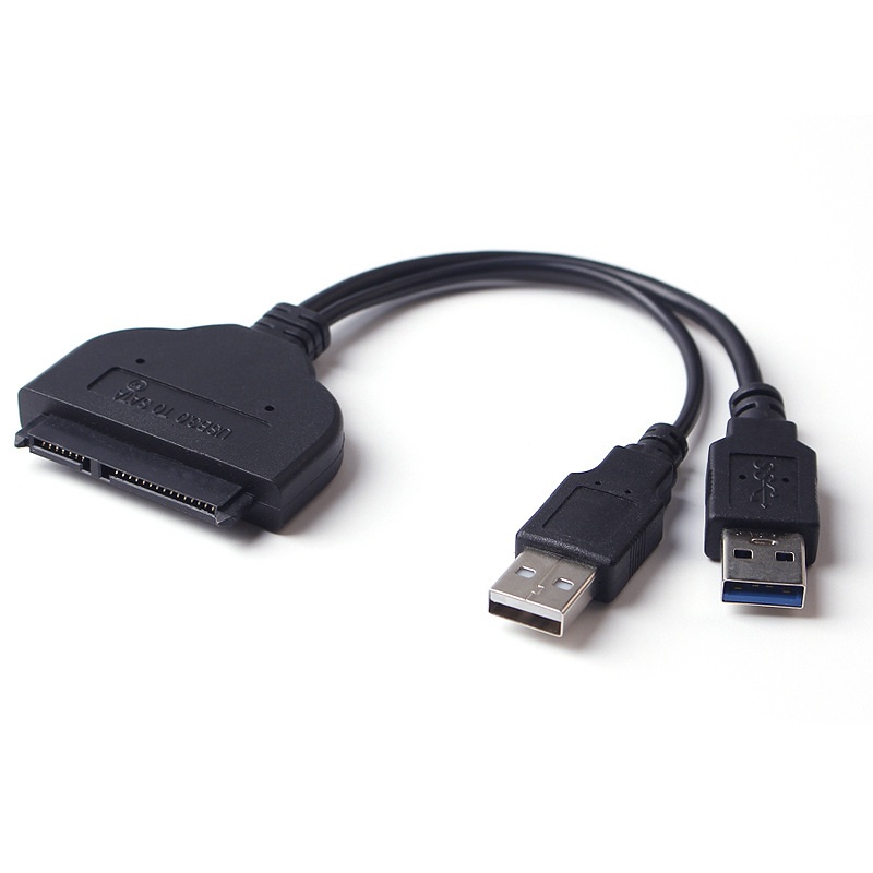 Cáp chuyển Sata to 2 đầu USB 3.0 và 2.0 AZONE