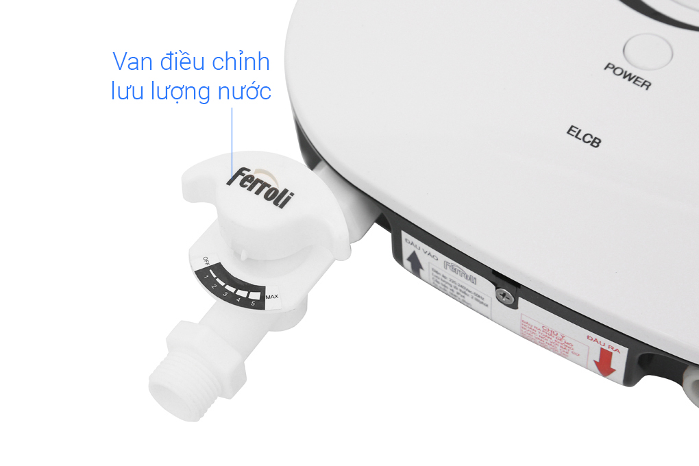 Máy nước nóng trực tiếp Ferroli Divo SSN 4.5S - Hàng Chính Hãng - Chỉ Giao Hồ Chí Minh