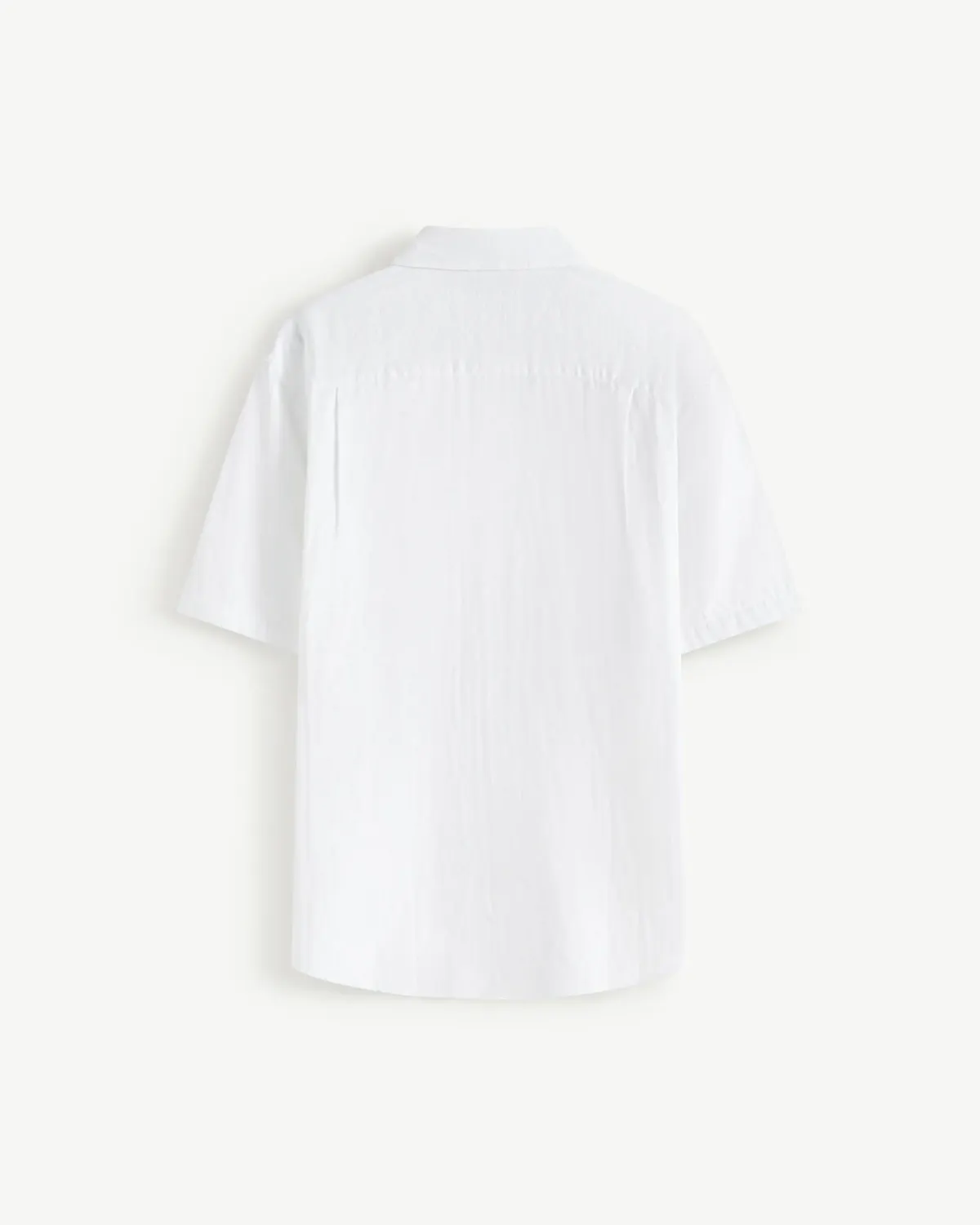 Áo sơ mi tay ngắn nam dobby. Fitted - ROUTINE 10F25SHS005