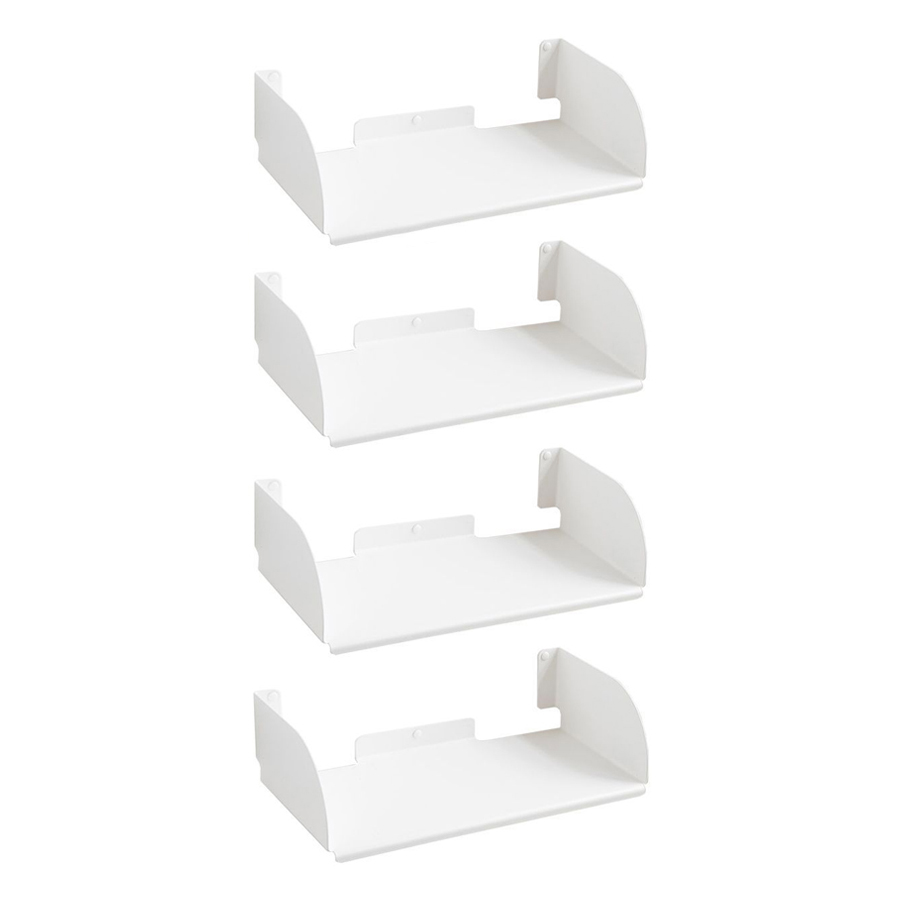 Kệ sách treo tường chữ D60 (set 4)
