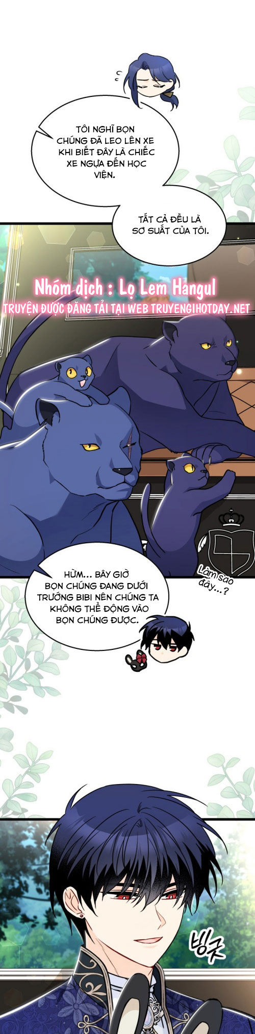 mối liên kết giữa báo đen và bé thỏ chapter 146 7