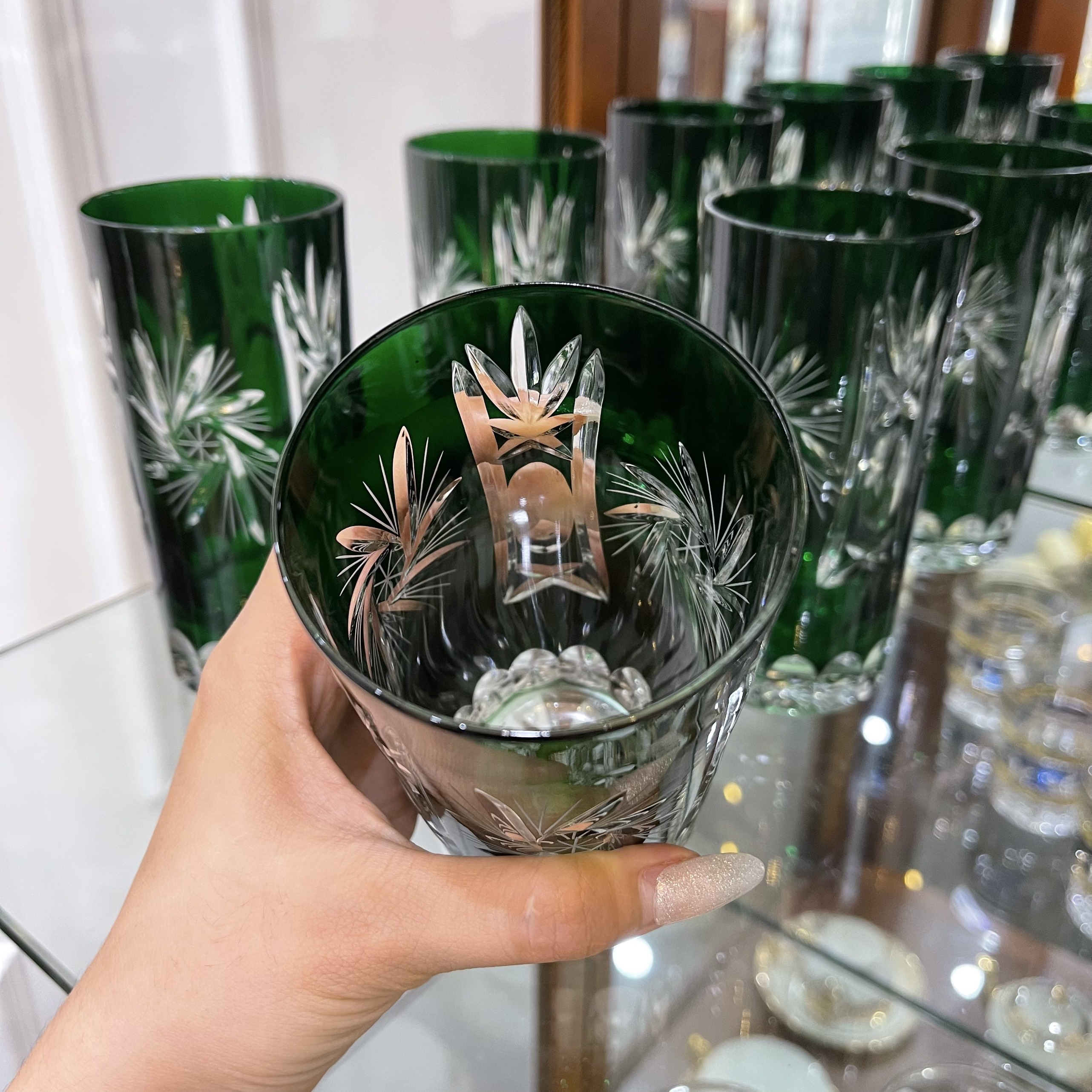 Bộ Ly Pha Lê Tiệp phong cách tân cổ điển LR16