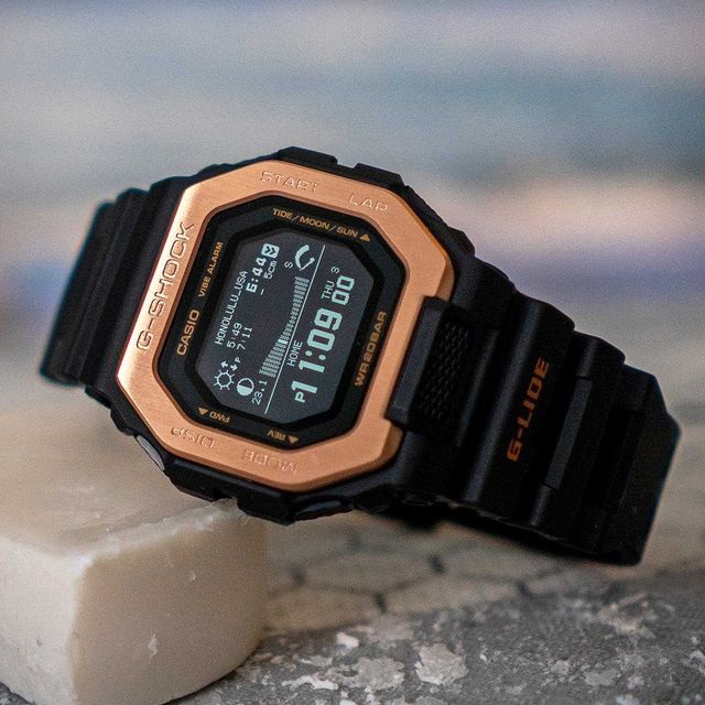 Đồng hồ nam dây nhựa Casio G-Shock chính hãng GBX-100NS-4DR