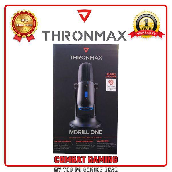 Micro Thu Âm THRONMAX MDRILL ONE M2 (JET BLACK - SLATE GRAY) - Hàng Chính Hãng