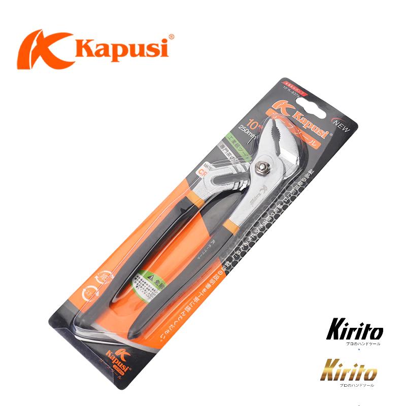 Kìm mỏ quạ cao cấp Kapusi kích cỡ 10 12 inch chất liệu thép CR-V, kìm mỏ quạ vặn đai ốc đa năng