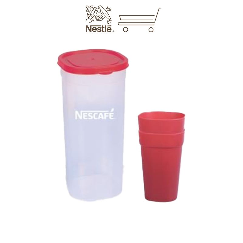 [Tặng Bộ hộp đựng và 2 ly NESCAFE] Combo 2 Hộp Cà Phê Sữa NESCAFE - Hộp 10 gói