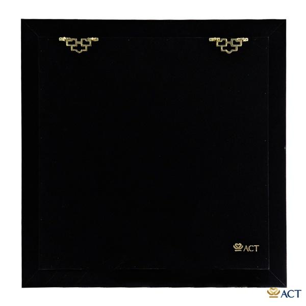 Tranh Đôi Chim Uyên Ương dát vàng 24K