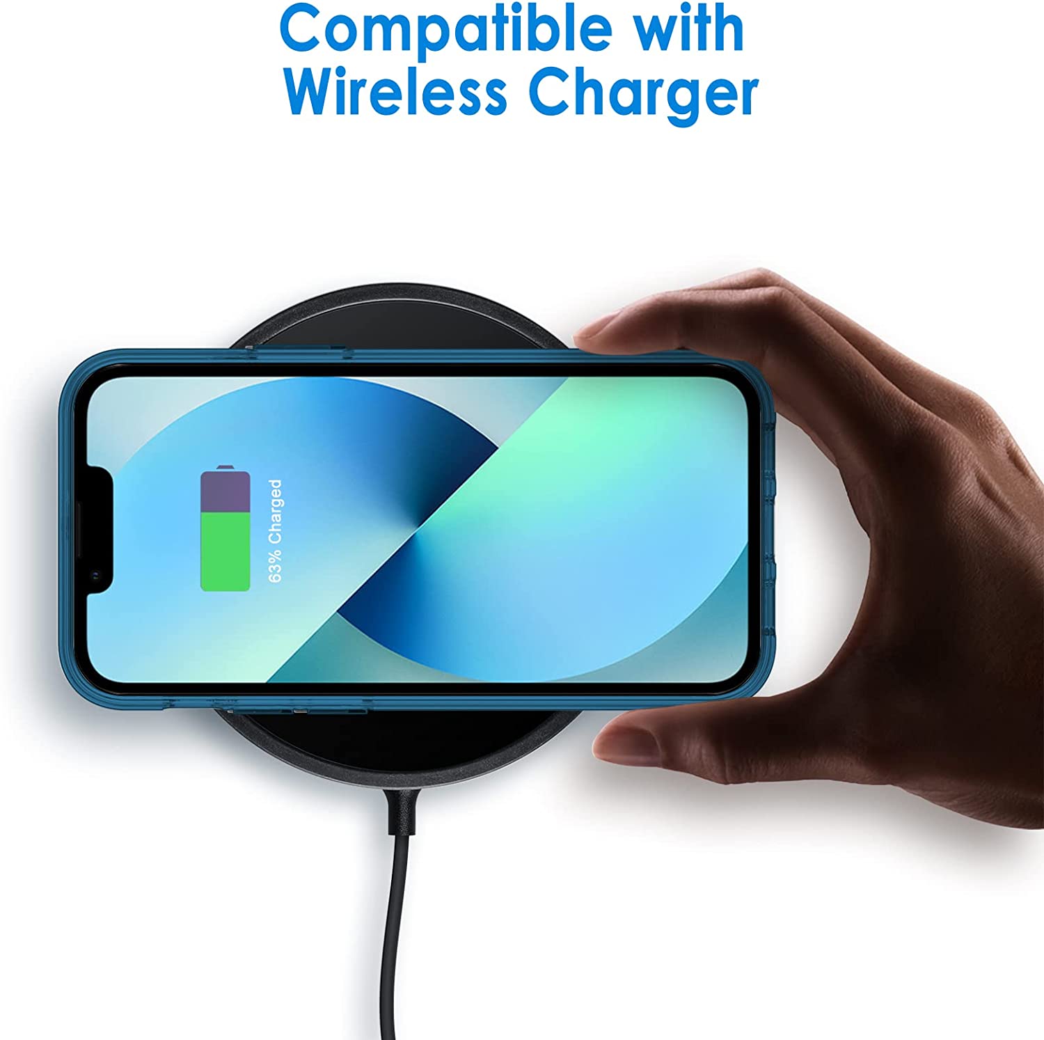 Ốp lưng trong suốt viền màu cho iPhone 14 Plus hiệu Likgus Simple But Unique chống sốc, chống chịu mọi va đập - hàng nhập khẩu