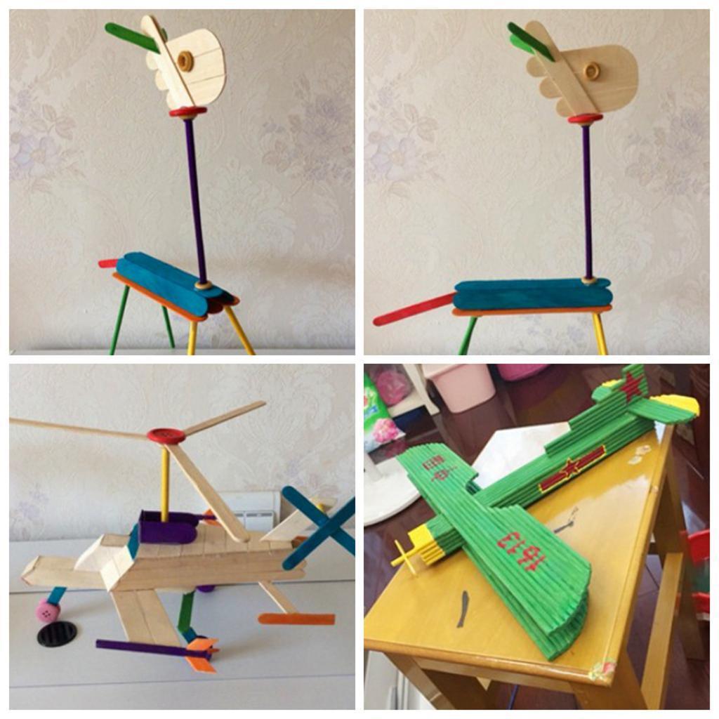 50Pcs Wooden Pieces Wood Sticks Dowels Rod Round Shaped – Unfinished Wood is Easy to Paint, Stain, Embellish – Perfect for Art Craft Project, Natural