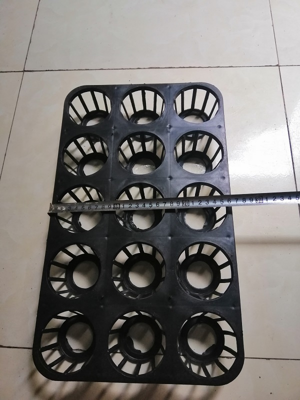 10 KHAY NHỰA CỨNG 15 LỖ TRỒNG RAU ƯƠM MẦM