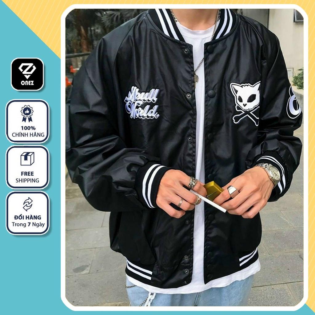 Áo khoác dù Bomber Phối Màu XBULL Áo khoác unisex Cổ Bo Dệt Unisex Nam Nữ Ulzzang ONEZ Hình Thật Cuối