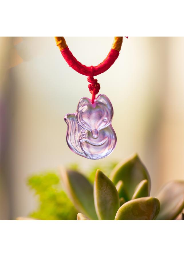 Mặt dây chuyền Hồ ly đá phong thủy MD3