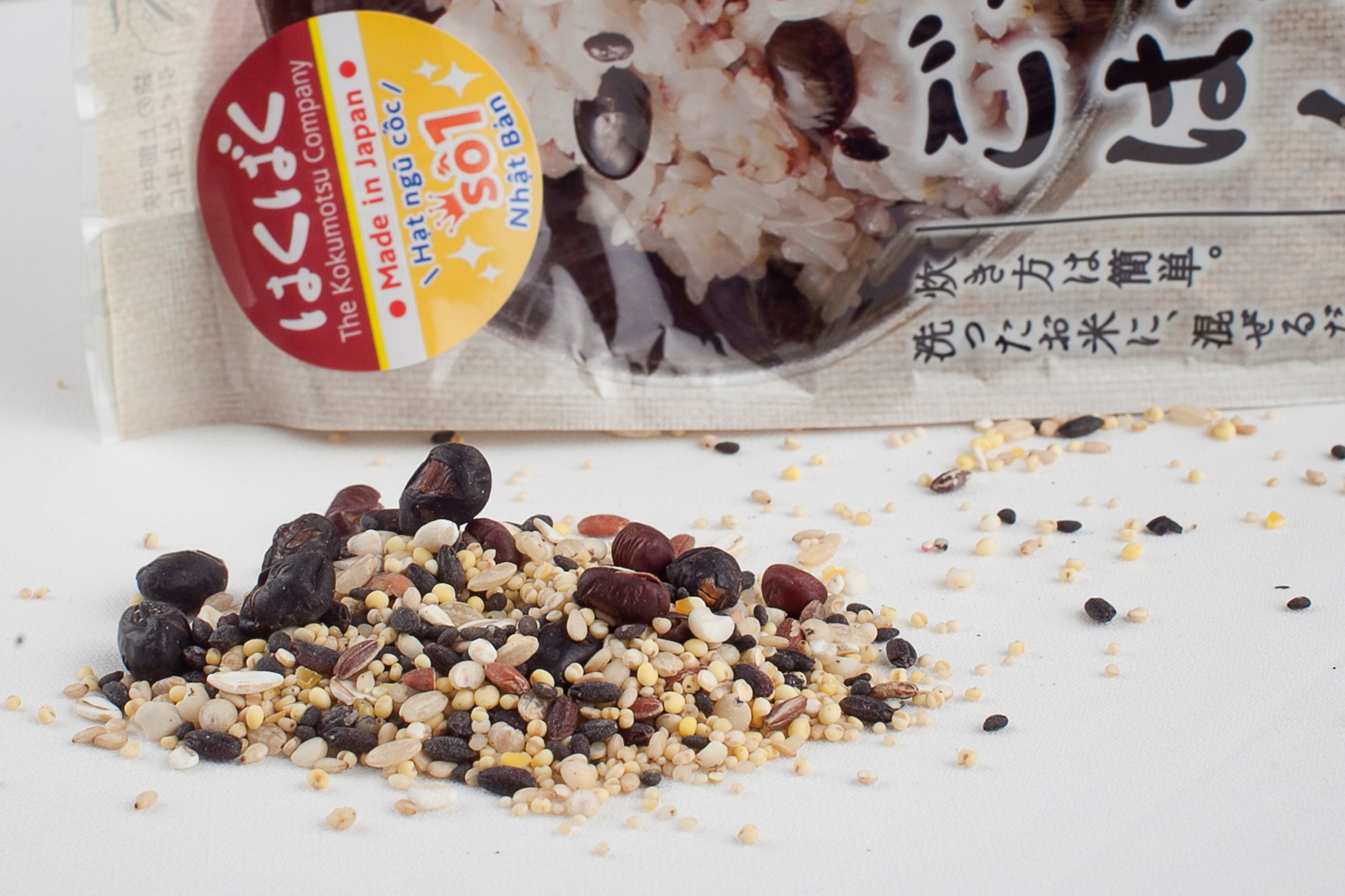 Gạo dinh dưỡng tổng hợp 16 loạt hạt HakuBaku Nhật Bản chính hãng