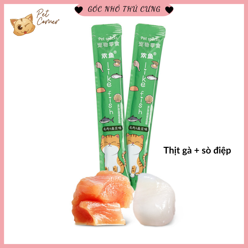 Súp thưởng cho mèo nhiều loại Shizuka | Ciao | Cat Food | Pet Snacks | Masti