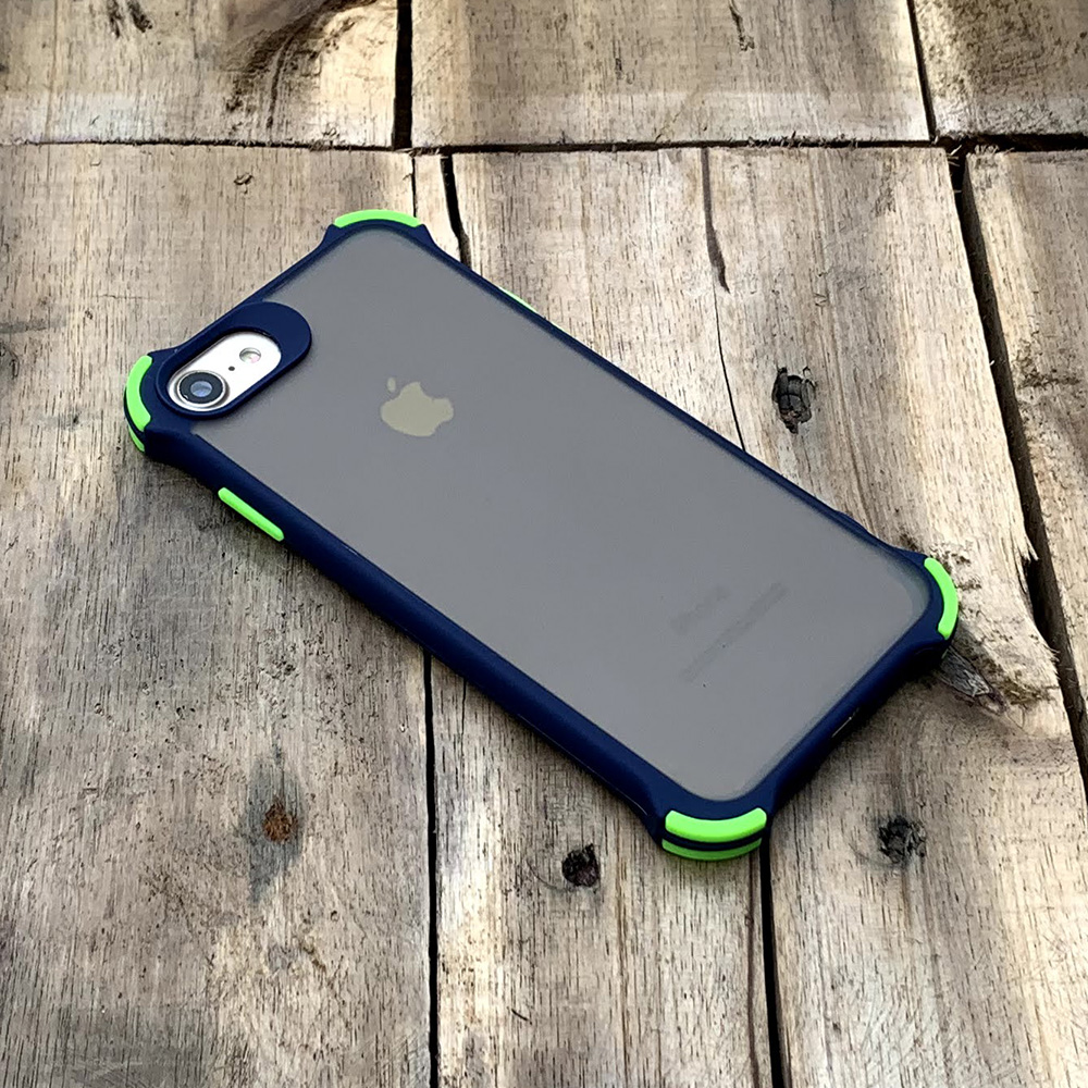 Ốp lưng chống sốc toàn phần màu xanh dương dành cho iPhone 7 / 8