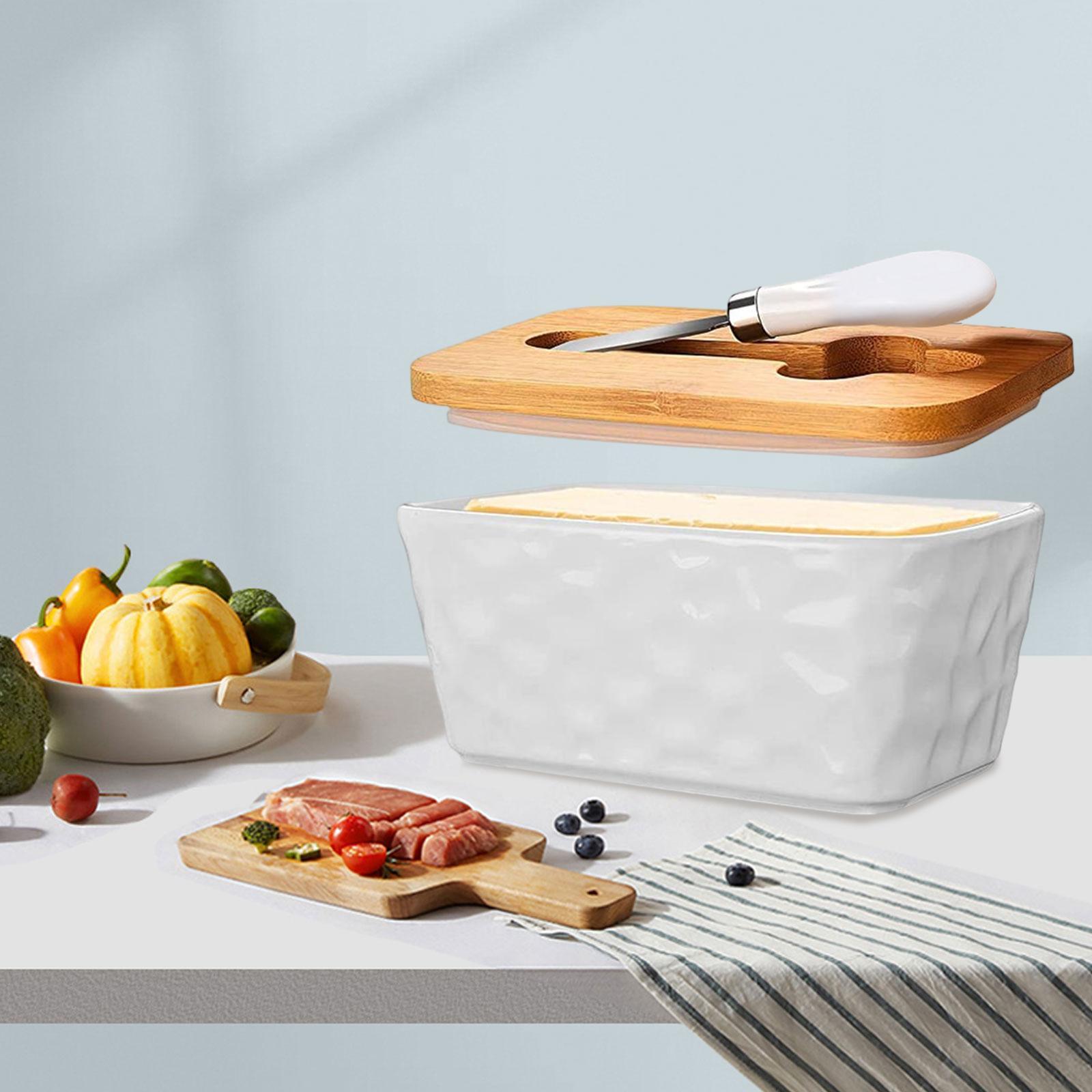 Butter Container with Butter for Countertop